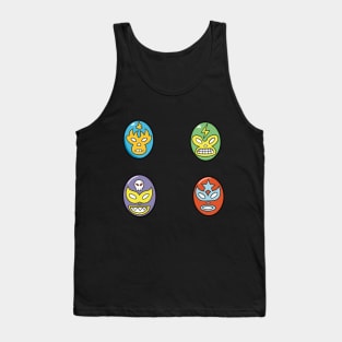 Lucha Libre Wrestlers Tank Top